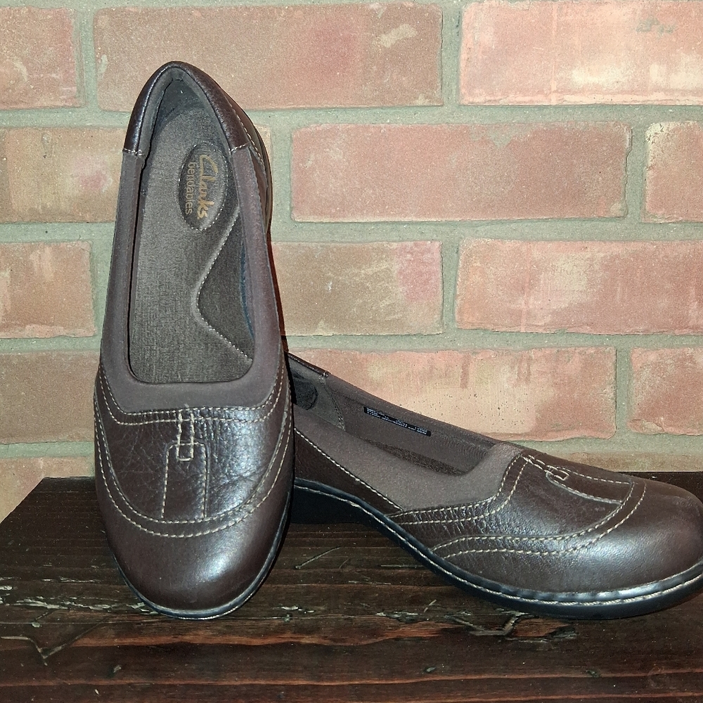 Clark's Bendables Slip On , Women's Size 8W